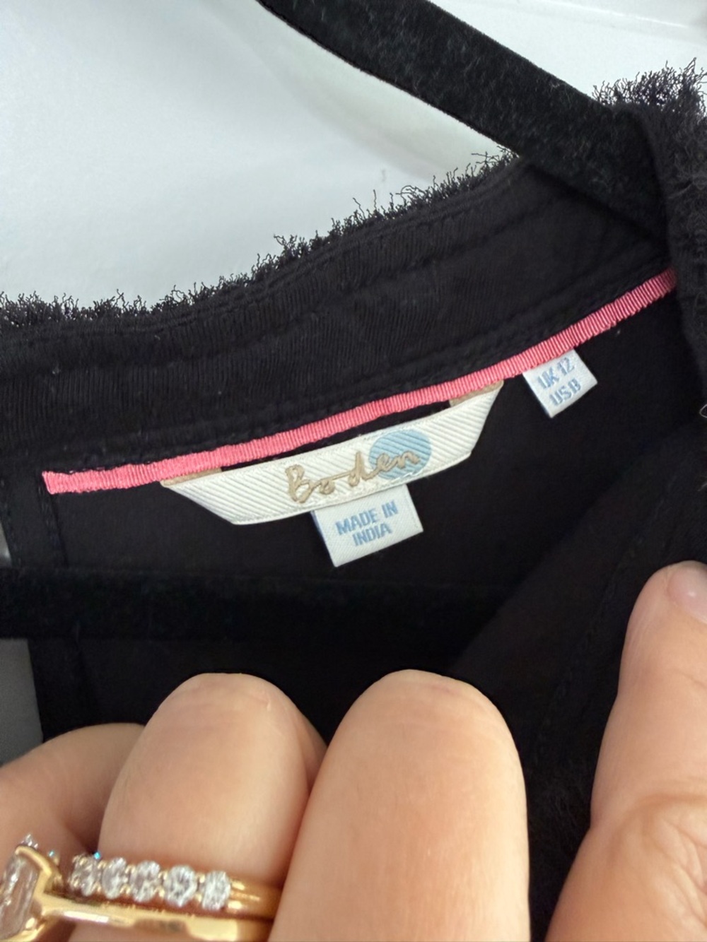 BODEN black Blouse - Picture 4 of 4